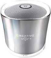 Creative Woof 3 Winter Chrome - Bluetooth-Lautsprecher