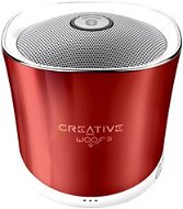 Creative Woof 3 Rouge Red - Bluetooth-Lautsprecher
