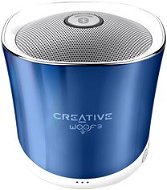 Creative Woof 3 Crystallite Blue - Bluetooth-Lautsprecher
