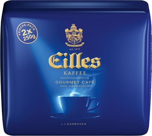 EILLES Gourmet Café 2 x 250g őrölt kávé vákuum csomagolásban