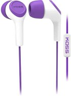 Koss KEB / 15i Purple (Lifetime Warranty) - Headphones