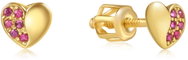 DIANTE Gold heart earrings 31511232 (Au 585/1000, 0,9 g) - Earrings