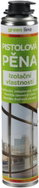 Green Line Montážní pěna - pistolová, 750 ml, žlutá - Insulation Foam