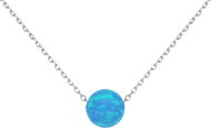 JAN KOS JEWELLERY MHT-2063/SL42-46 chain with pendant (Ag 925/1000, 1,58 g) - Necklace