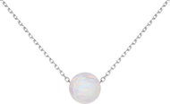 JAN KOS JEWELLERY MHT-2066/SL42-46 chain with pendant (Ag 925/1000, 1,58 g) - Necklace