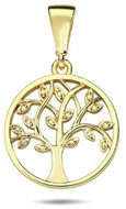 DIANTE Gold pendant tree of life 59642369 (Au 585/1000, 1,15 g) - Charm
