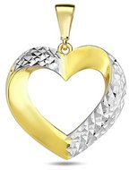 DIANTE Gold heart pendant 59642372 (Au 585/1000, 1,73 g) - Charm