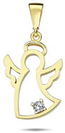 DIANTE Gold angel pendant 59642646 (Au 585/1000, 1,52 g) - Charm
