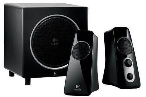 Logitech Speaker System Z523 black - Speakers - Main image