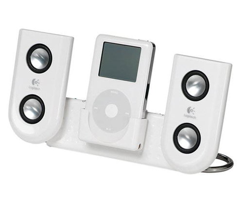 Logitech mm22 Portable Speakers For iPod - přenosné reproduktory pro MP3 přehrávač iPod - - - Main image