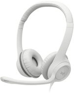 Logitech USB headset H390 fehér - Fej-/fülhallgató