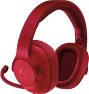 Logitech G433 Surround Sound Gaming Headset červený - Herné slúchadlá