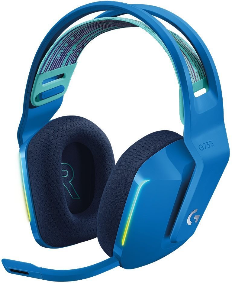 Logitech G733 LIGHTSPEED Blue from 112.90 Gaming Headphones