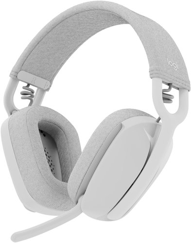 Logitech Zone Vibe 100 White - Wireless Headphones - Main image