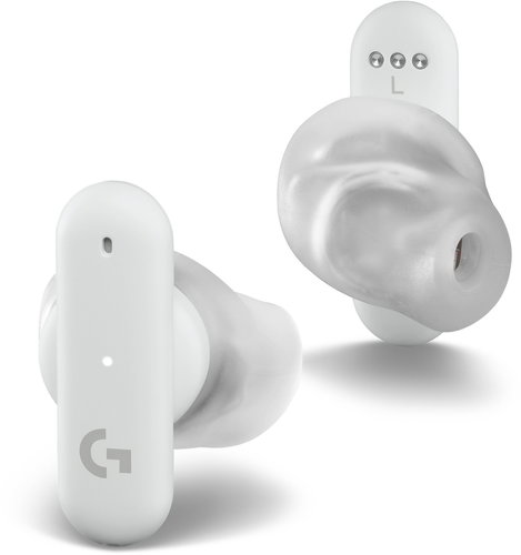 Logitech G FITS True Wireless Gaming Earbuds - WHITE Hauptbild Logitech G FITS True Wireless Gaming Earbuds - WHITE - Gaming-Headset - Hauptbild