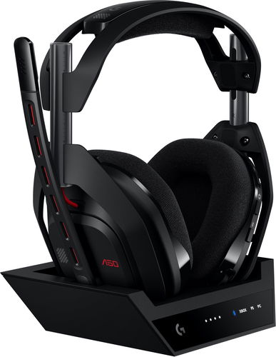 Logitech G A50 LIGHTSPEED, černá - Herní sluchátka - Hlavní obrázek