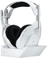 Logitech G A50 X LIGHTSPEED, bílá - Herní sluchátka