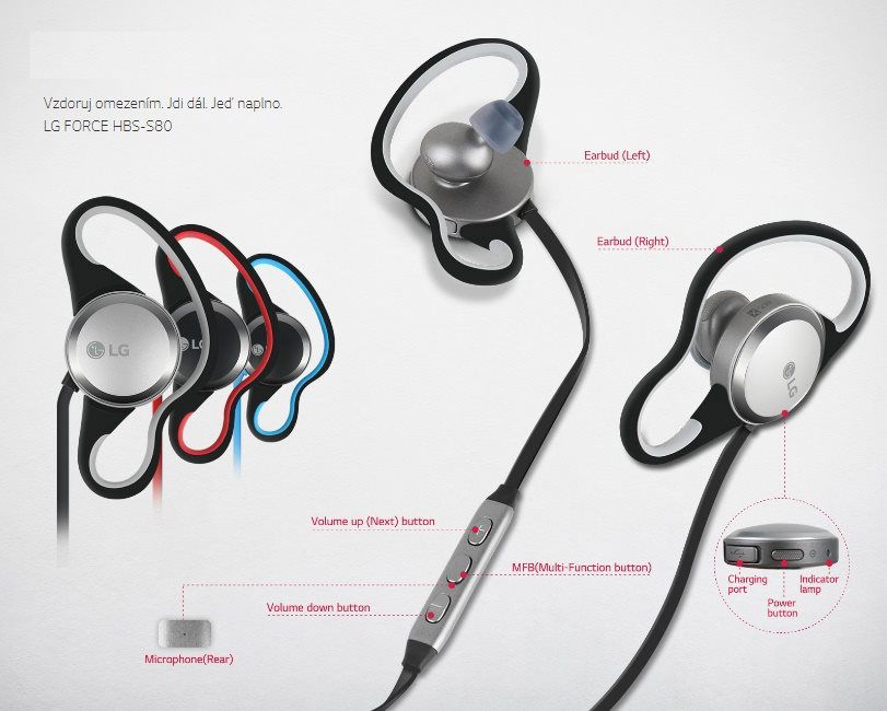 Lg force online headphones