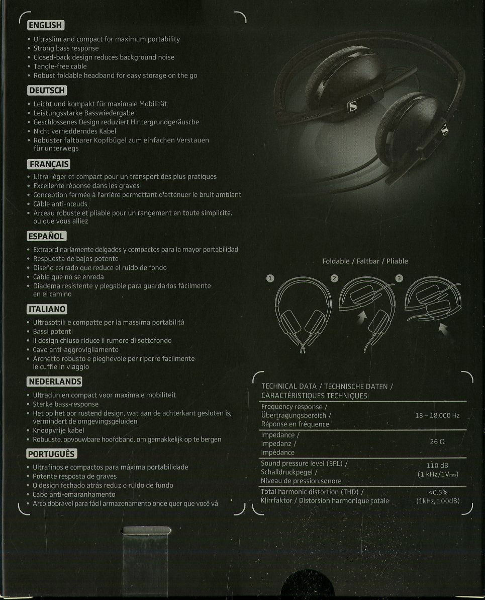 Sennheiser HD 2.10 Headphones alza.sk