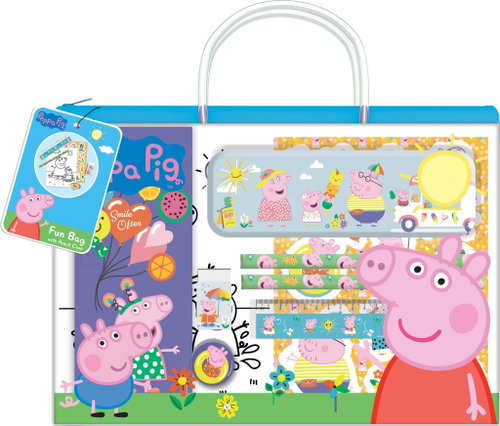 JIRI MODELS Spaßtasche mit Federmäppchen Peppa Wutz - Schulset - Hauptbild