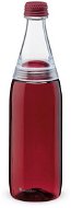 ALADDIN Fresco Twist & Go water bottle with double cap 700 ml Burgundy Red - Drinking Bottle