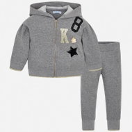 MAYORAL girls tracksuit K8 grey - 122 cm - Tracksuit set
