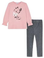MAYORAL girls set sweater and leggings fox pink - 110 cm - Clothes Set