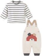 MAYORAL boys' set of trousers with laclo and sweater for winter beige - 70 cm - Baby Clothing Set