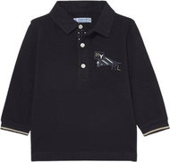 MAYORAL boys T-shirt with collar MYRL dark blue - 86 cm - Baby T-shirt