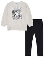 MAYORAL girls set sweatshirt, leggings Rain beige, grey - Clothes Set