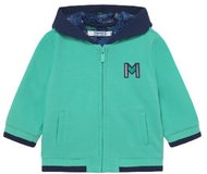 MAYORAL boys hoodie with zipper, blue - 98 cm - Baby Sweatshirt