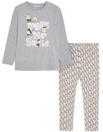 MAYORAL girls set T-shirt, leggings fox grey - 104 cm - Clothes Set