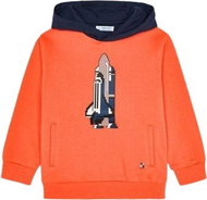 MAYORAL chlapecká mikina s lego aplikací oranžová - 116 cm - Mikina