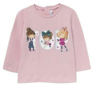MAYORAL girls t-shirt DR Top girls pink - Baby T-shirt