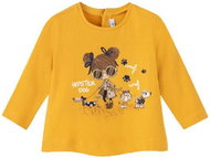 MAYORAL girls t-shirt DR Hipster Dog mustard - 86 cm - Baby T-shirt