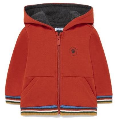 MAYORAL boys hoodie orange - 80 cm - Baby Sweatshirt - Main image