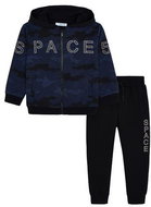 MAYORAL boys camo set black, blue - 128 cm - Clothes Set