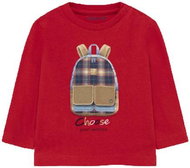 MAYORAL boys T-shirt DR patches vehicle red - 86 cm - Baby T-shirt