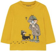 MAYORAL boys t-shirt DR detective yellow - 86 cm - Baby T-shirt
