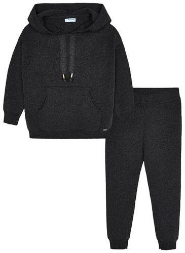MAYORAL girls tracksuit glitter grey - 110 cm - Tracksuit set - Main image