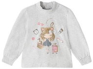 MAYORAL girls T-shirt DR doll grey - Baby T-shirt