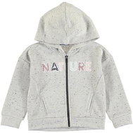 MAYORAL girls hoodie Nature grey - Baby Sweatshirt