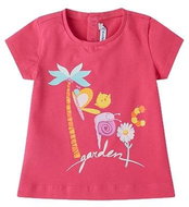 MAYORAL girls t-shirt KR Garden pink - Baby T-shirt