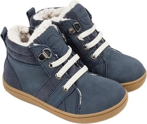 Mayoral children's boots with faux fur - blue - size 23 - Baby Booties - Main image