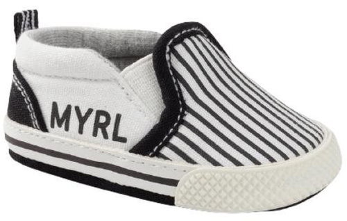 MAYORAL boys' boots with stripes, black/white - size 18 - Baby Booties - Main image