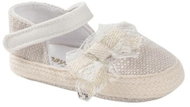 MAYORAL girls sandals white/silver - size 19 - Baby Booties