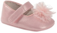 MAYORAL glossy pink girls boots with bow - size 19 - Baby Booties