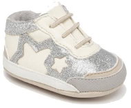 MAYORAL children's shoes star silver - size 19 - Baby Booties