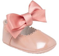 MAYORAL girls shoes with big bow pink size 17 - Baby Booties