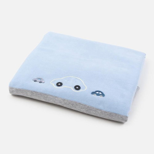 MAYORAL baby blanket car blue - Blanket - Main image